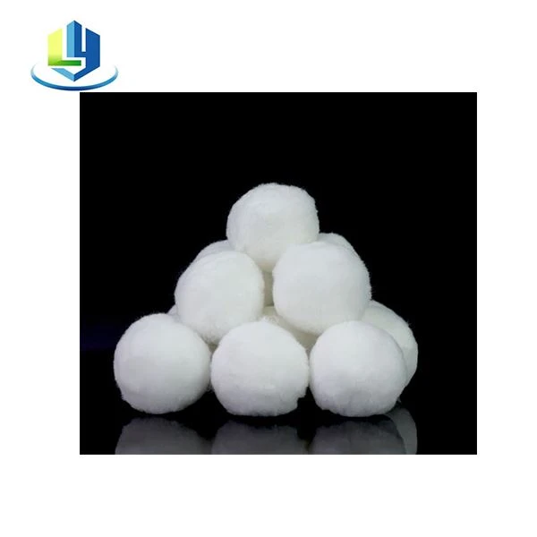 Nguyên liệu thô của bóng sợi được làm bằng sợi
