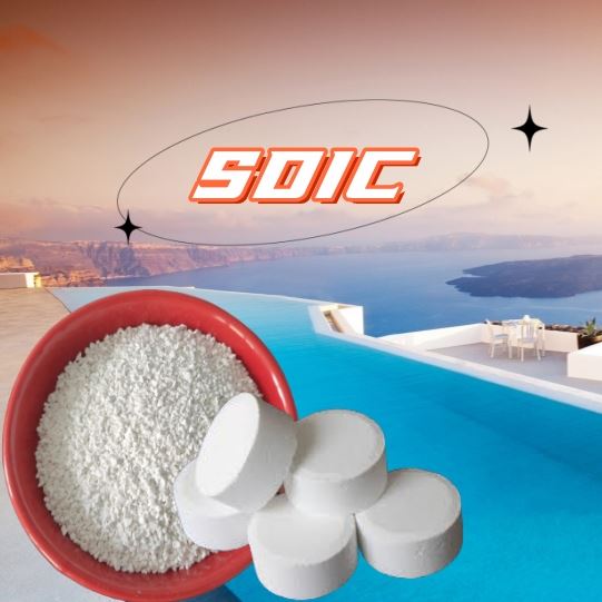 Máy lọc nước giá rẻ 25kg Viên nén dạng hạt SDIC Dihydrate 56% Giá Natri Dichloroisocyanurate