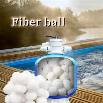 Bóng sợi Polyester chất lượng cao 100 phần trăm 50mm để lọc nước thải và lọc nước thải mỏ dầu