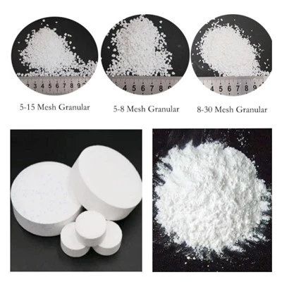 60% 200 Lưới dạng hạt và bột Natri Dichloroisocyanurat SDIC để khử trùng và khử trùng