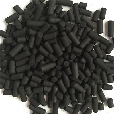 Trung Quốc 4mm Than hoạt tính làm sạch không khí Viên than hoạt tính Golumnar dựa trên than để lọc không khí