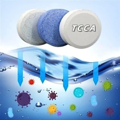 Chất lượng đảm bảo Bể bơi Hóa chất Viên nén Clo dạng hạt 90% TCCA