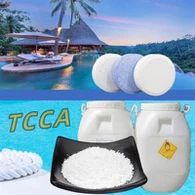 Chất khử trùng chứa 90% clo chất lượng cao TCCA để khử trùng ngành công nghiệp in và nhuộm ao cá của bệnh viện
