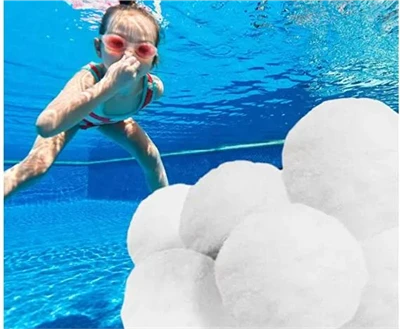 Quả bóng sợi thân thiện với môi trường chất lượng cao trong bể bơi