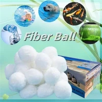 Bóng lọc bể bơi Phương tiện lọc sợi thân thiện với môi trường cho bộ lọc cát bể bơi