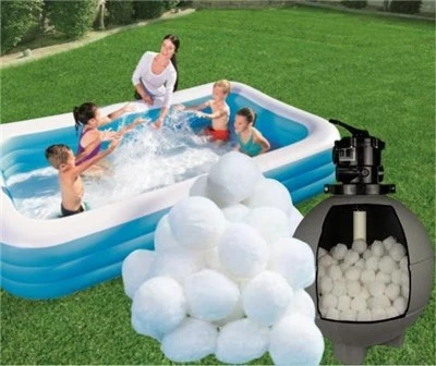 Bóng lọc cát hồ bơi Bóng lọc làm sạch nước cho máy bơm lọc bể bơi