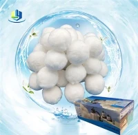 700g Bóng lọc bể bơi Phương tiện lọc sợi thân thiện với môi trường cho bộ lọc cát bể bơi