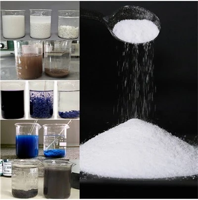 Hóa chất 9003-05-8 Chất keo tụ Polyacrylamide Anion Cationic