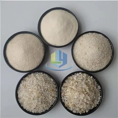 Vật liệu lọc cát thạch anh silica sỏi để xử lý nước