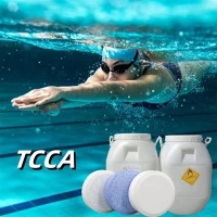 Axit Lvyuan Trichloroisocyanuric 90% TCCA cho bể bơi